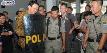 Ahok Melarang Satpol PP dan PPSU Cuti Lebaran Supaya Jakarta Aman
